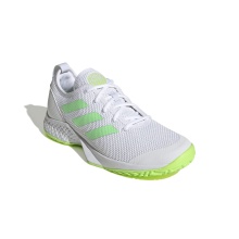 adidas Tennisschuhe CourtFlash Allcourt weiss/limegrün Herren